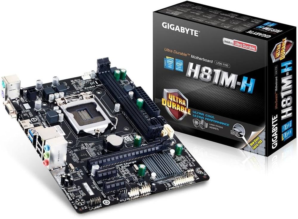 H81 Motherboard 4th Gen LGA1150 – Tested Used / Refurbished