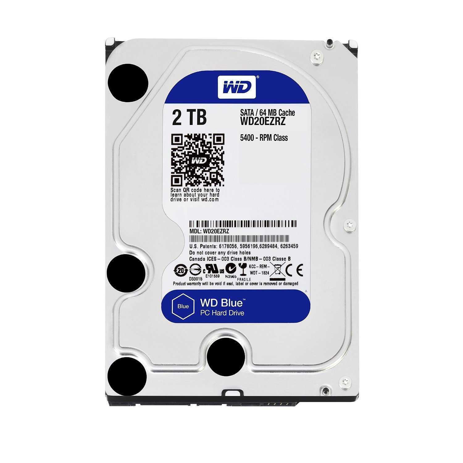2TB Desktop Hard Disk SATA – Seagate / WD Tested Used