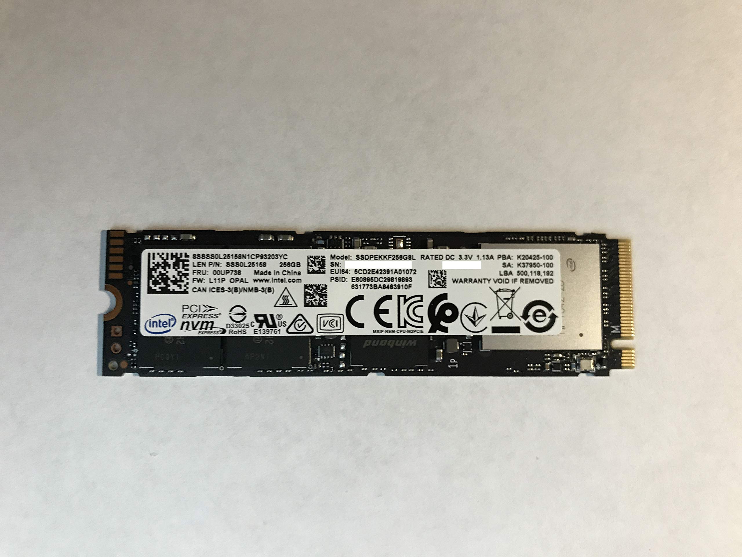 256GB NVMe M.2 SSD 2280 – Tested Used - Image 5